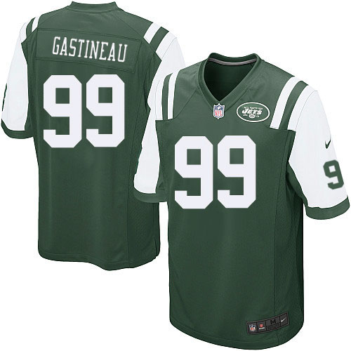 Youth Elite Mark Gastineau Nike Jersey Green Home - #99 NFL New York Jets